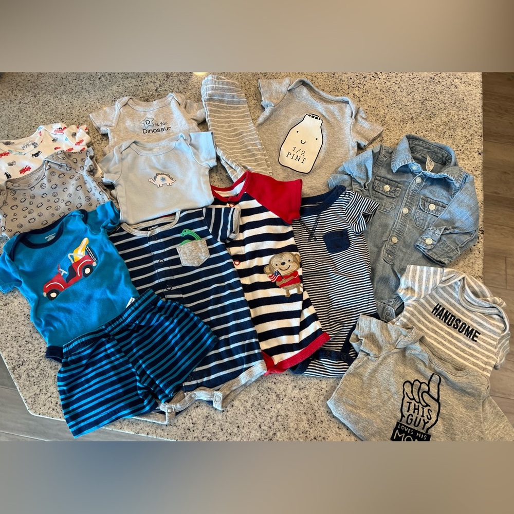 Baby Boy Bundle 0-3 Months